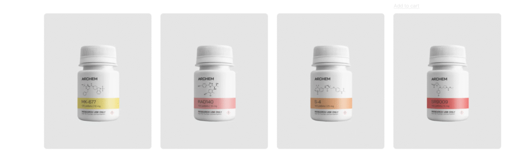 A range of sarms for sale