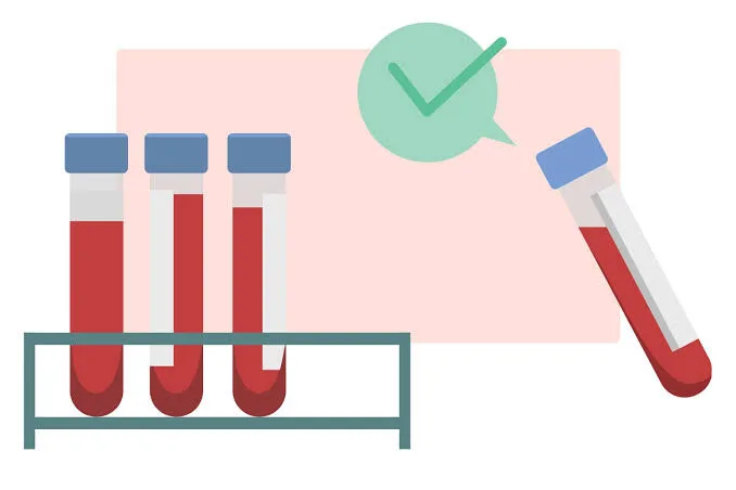 Blood test tubes highlighting approved sample for study analysis.
